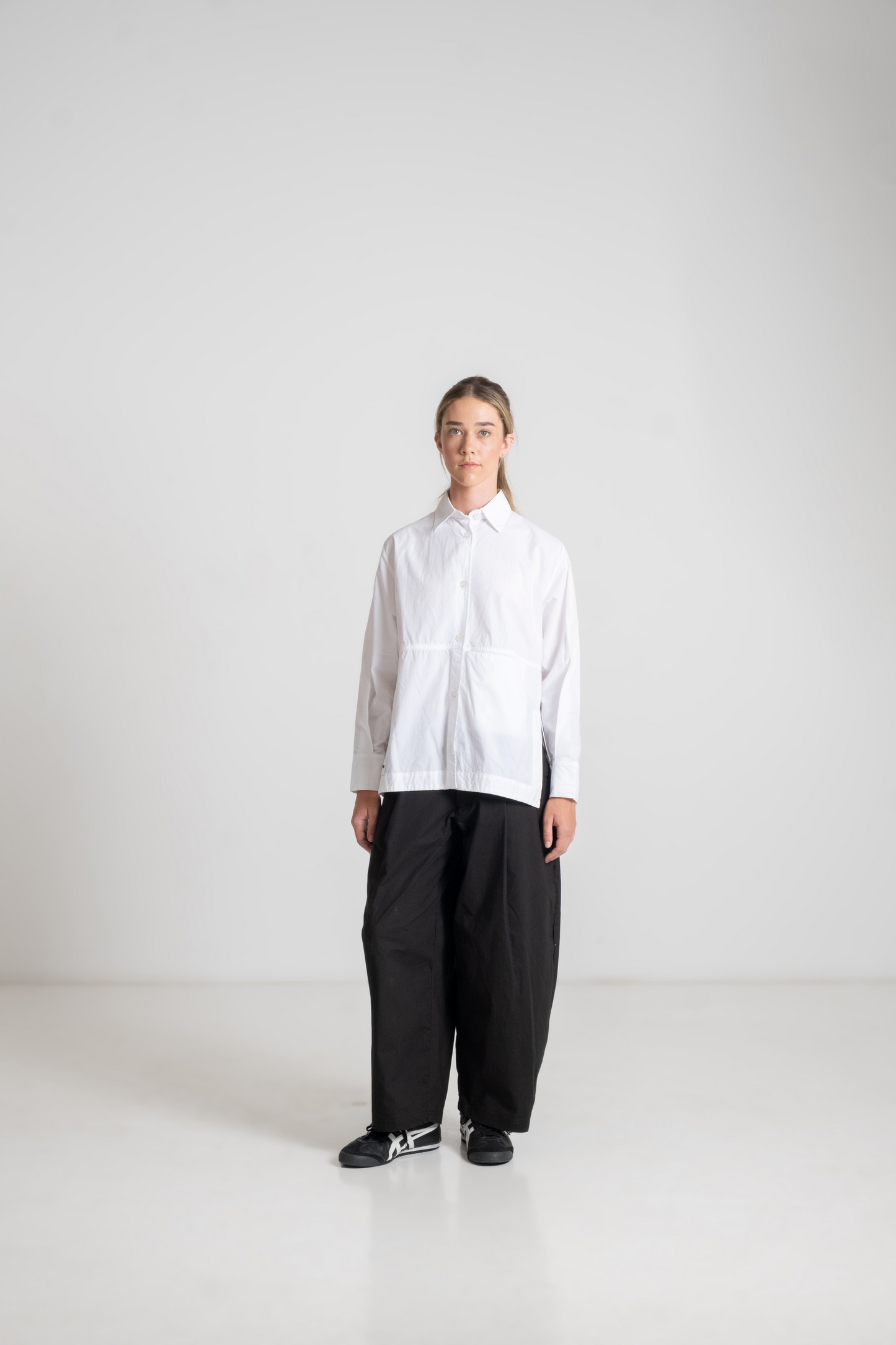 Pleated Pant - Black