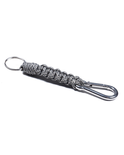 Corded Key Clip - snow