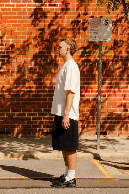 Pleated Shorts - Black