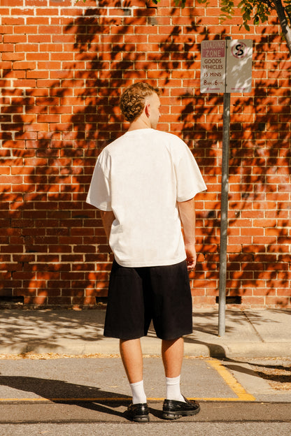 Pleated Shorts - Black
