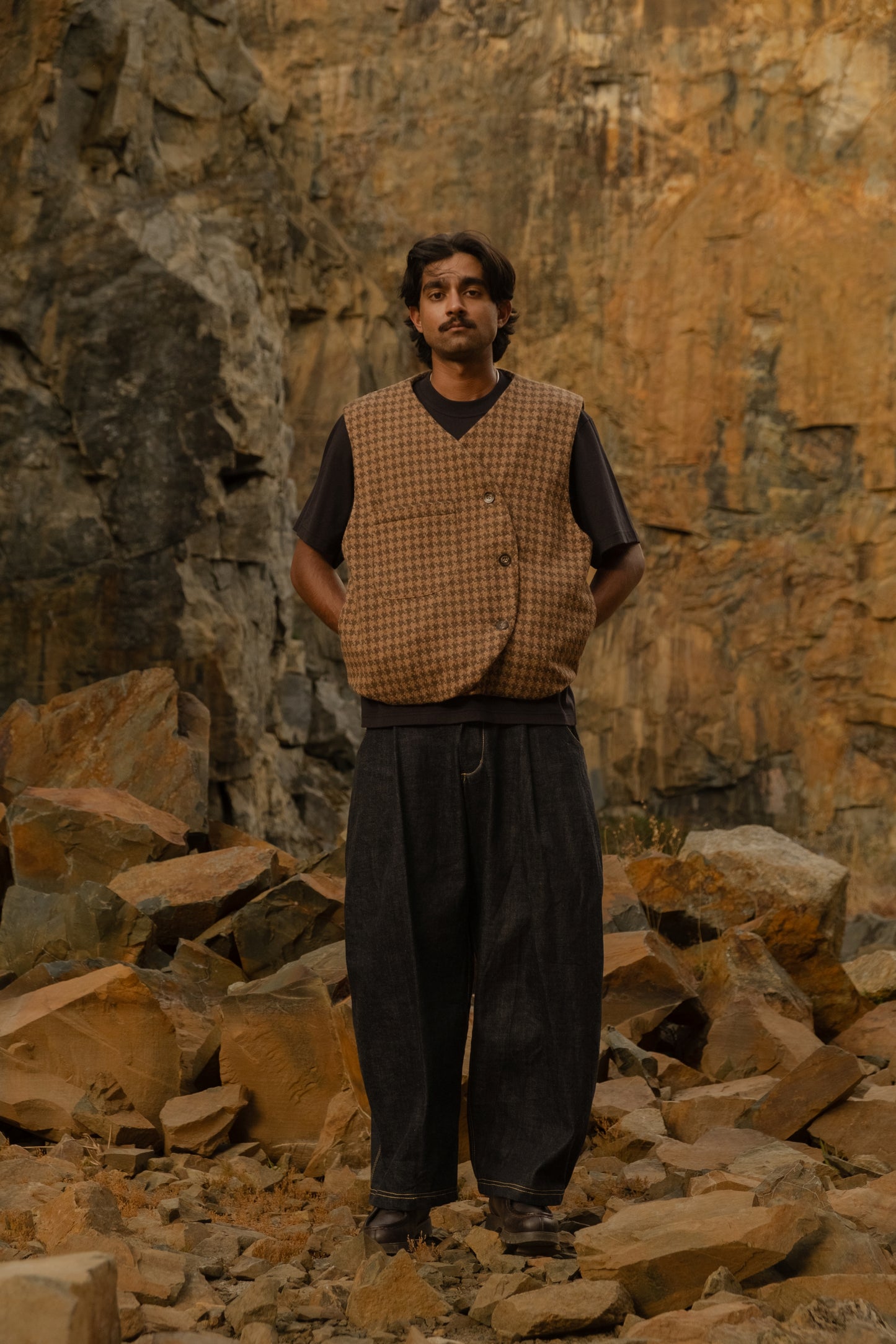 Wrangler Vest - Rust