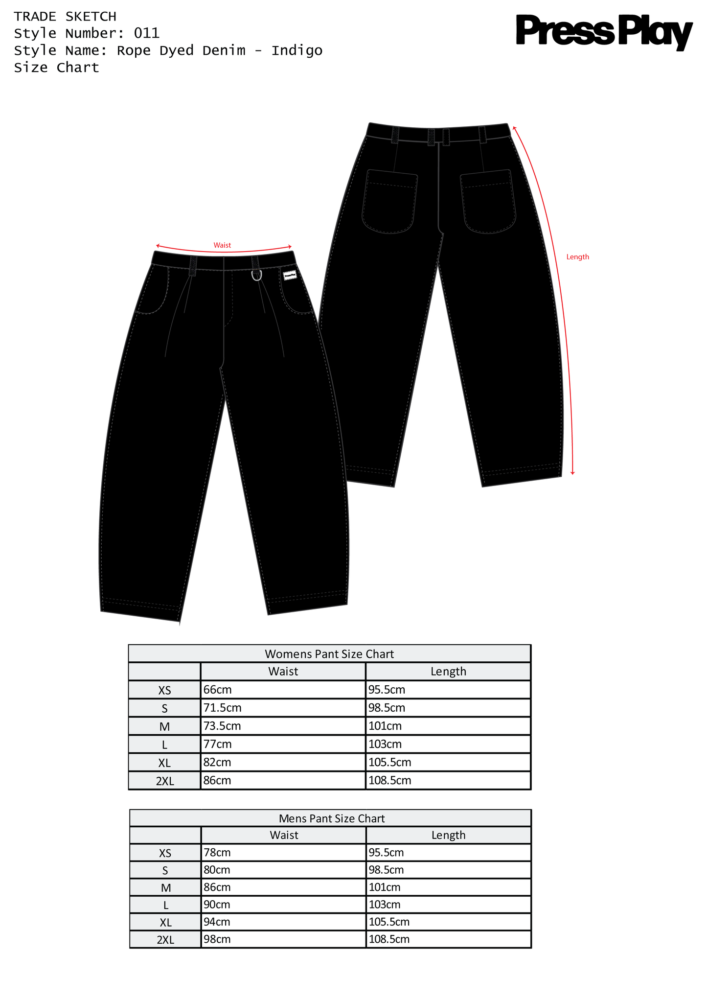 Pleated Pant - Black
