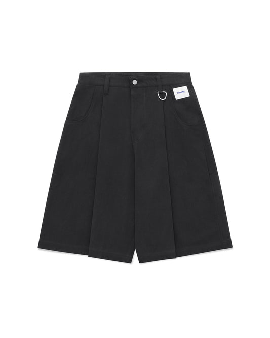 Pleated Shorts - Black