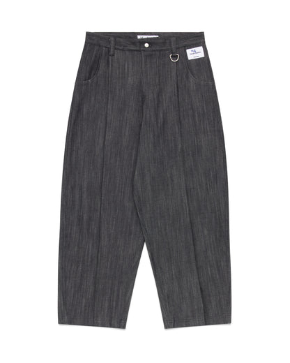 Pleated Jean - Graphite Grey
